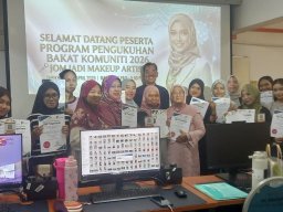 Main Gallery &raquo; Kolej Komuniti Segamat &raquo; Program Pengukuhan Bakat Komuniti 2026 : Jom Jadi Makeup Artist